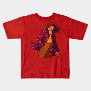 Blooming in Autumn Kids T-Shirt